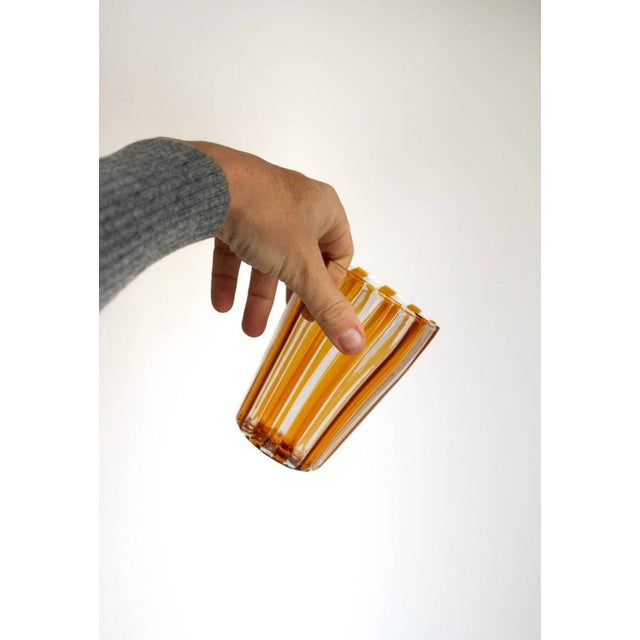 Italian Murano Glassware by Angelo Ballarin for Ribes Studio, 2004, Set of 6 For Sale - Image 16 of 18