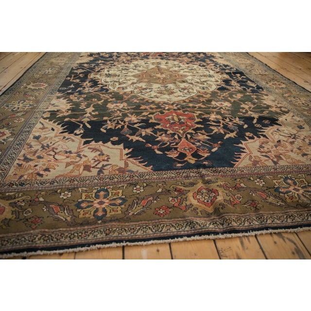 Antique Fine Malayer Carpet - 7'5" X 9'9" For Sale - Image 11 of 13