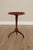 Brown Colonial Revival Mahogany Octagonal Candlestand For Sale - Image 8 of 13