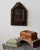 Antique Geometric Chip Carved Wall Pocket / Comb Box With Beveled Glass Mirror, Circa Late 19th Century. An impressive...