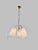 Pierre Guariche Atomic Brass and Acrylic Chandelier by Pierre Guariche, 1950s For Sale - Image 4 of 14