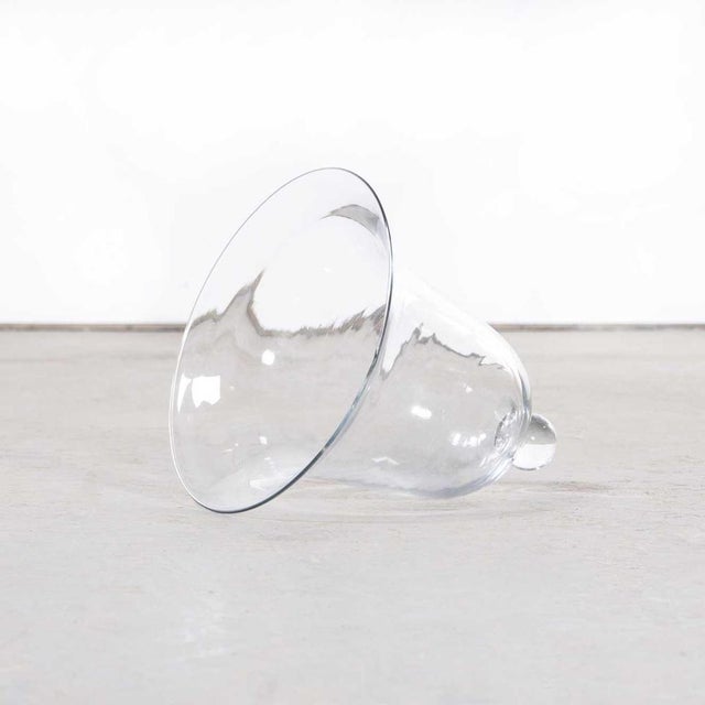 1920s Small French Mouth Blown Melon Cloche, 1920s For Sale - Image 5 of 11