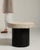 Iron Side Table with Stone Top, Antique, China, Early 20th Century For Sale - Image 9 of 12