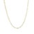 18 Karat Yellow Gold Large Link Chain 34 Inch For Sale