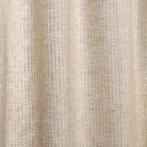 Schumacher Sea Drift Sheer Fabric In Ivory & Natural