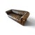 Vintage Chesterfield Three-Seater Sofa in Brown Leather, England, 1980s For Sale - Image 6 of 10
