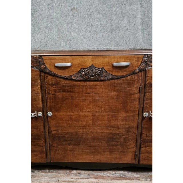 Art Deco Mahogany Credenza, 1930s For Sale - Image 6 of 10