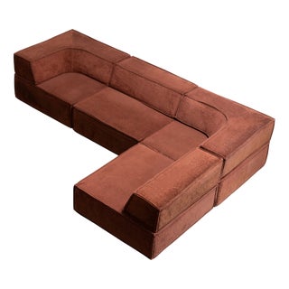 Mid-Century Trio Sofa by Cor Team Form AG, 1970s For Sale