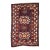 Antique Caucasian Kazak Rug 4'1" X 6’3" For Sale