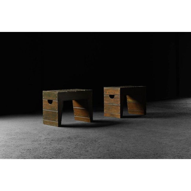 Stools by Jan de Jong for Nursing Home Eindhoven, 1966, Set of 3 For Sale - Image 3 of 18
