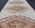 Vintage Turkish Tulu Runner With Ivory Field and Soft Brown Diamond Motifs For Sale In Atlanta - Image 6 of 11