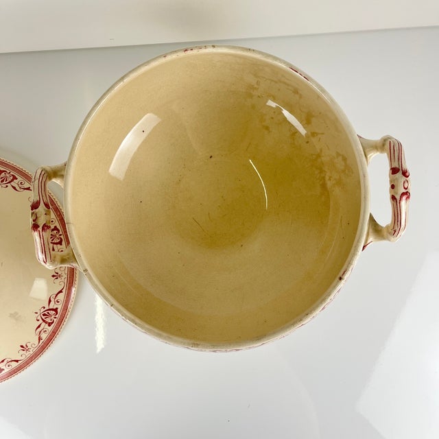 Terre De Fer Tureen from Creil & Montereau, 1890s For Sale - Image 16 of 18