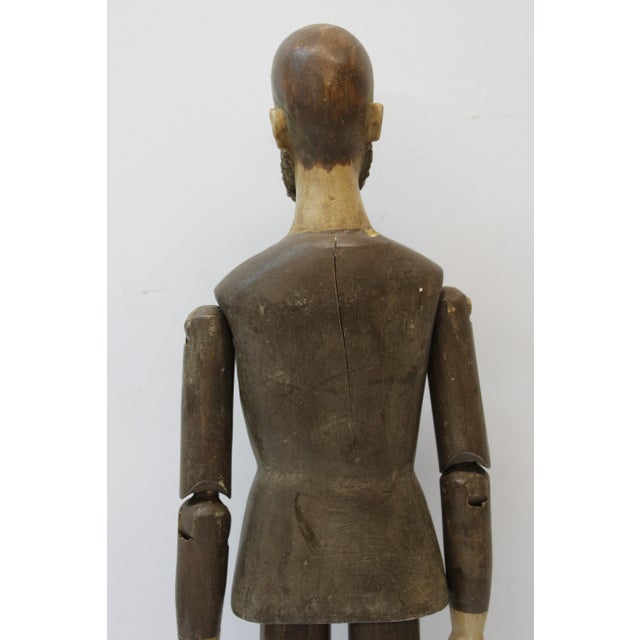 European Articulated Wood Santo Figure For Sale In San Francisco - Image 6 of 10