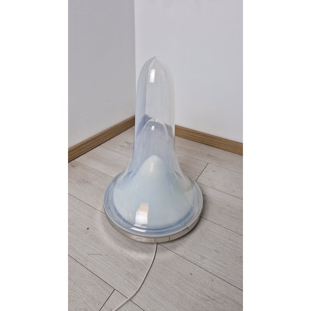 1980s Ciuccio Table Lamp in Murano Glass and Metal by V. Nason, 1980s For Sale - Image 5 of 17