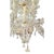Murano Glass Chandelier in Gold Crystal in the style of Rezzonico, 1930s For Sale - Image 7 of 10