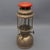 Antique Oil Lantern in Metal and Glass For Sale - Image 3 of 11