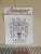 Late 20th Century Pair Southwood Connoisseur Collection Mahogany Wing Chairs Flame Stitch Fabric For Sale - Image 9 of 10