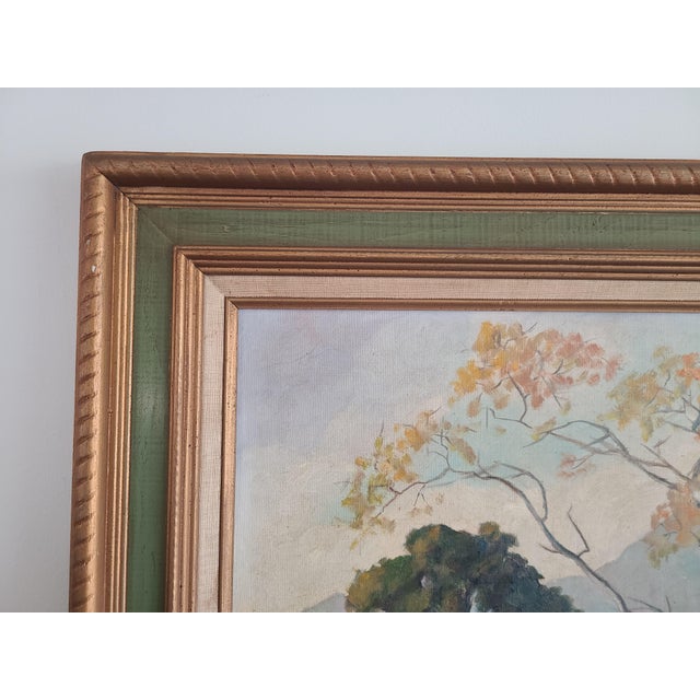 Cornelia Reimer 1950's Plein Air Oil Painting Arroyo Seco California Landscape For Sale - Image 9 of 13