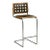 Revival Counter Stool, Polished Nickel For Sale