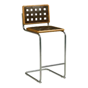 Revival Counter Stool, Polished Nickel