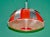 Plastic & Metal Ceiling Lamp, 1970s For Sale - Image 3 of 12