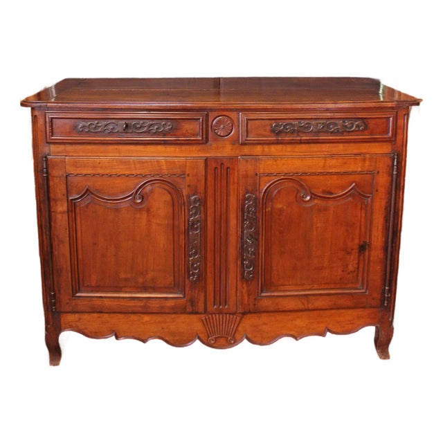 Circa 1780 Louis XVI Period Country French Buffet For Sale