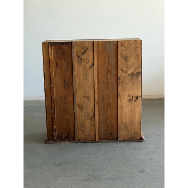 Antique Wooden Honeycomb Bookcase For Sale - Image 11 of 11