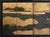 Stunning Late Edo to Early Meiji Era Japanese 6-Panel painted gold leaf Byobu (folding screen). Unsigned. Kano School...