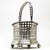 Silver 19th Century Silver Sugar Bowl, Denmark, 1860 For Sale - Image 8 of 8