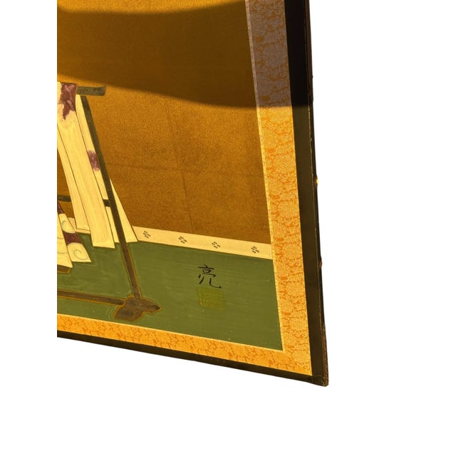 Vintage Japanese Tagesode Byobu For Sale In Phoenix - Image 6 of 7