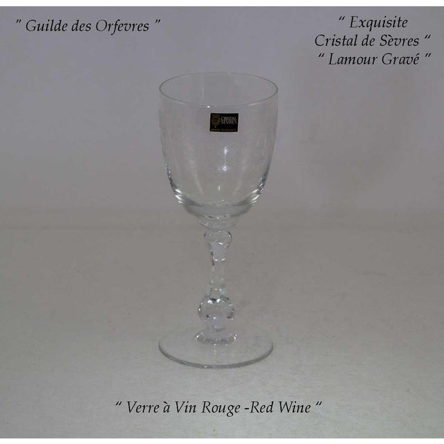 Complete Set for 12 Persons, Lamour Gravé 1600 in It’s Factory Original Packing of 1980’s For Sale - Image 10 of 17