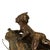 Antique French Art Deco Bronze Sculpture Native American Indian Hunter Scout by René-André Varnier, Circa 1920 For Sale - Image 16 of 18