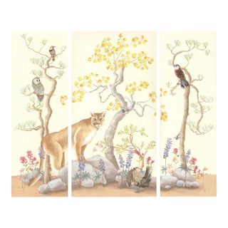 "Mountain Time" Scenic Mountain Landscape Painting by Allison Cosmos For Sale