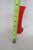 Ruby Red Glass Vase With Clear Cut Pedestal Base Mid Century Modern Style 4883b For Sale - Image 11 of 13