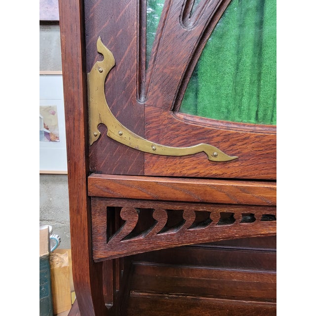 Antique Art Nouveau Cabinet or Cupboard Early 1900's For Sale - Image 16 of 18
