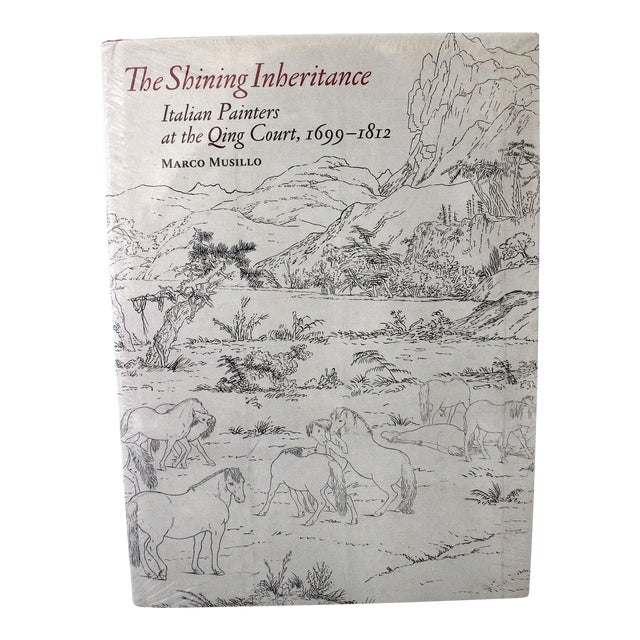 Castiglione Italian Painter New Unopened Art Book 1700s Qing Chinese Court For Sale