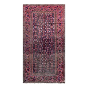Antique Belouch Turkoman Rug, C-1900's,As Is