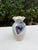 Vintage 8” Studio Pottery Ruffled Rim Drip Glaze Art Vase For Sale - Image 4 of 11
