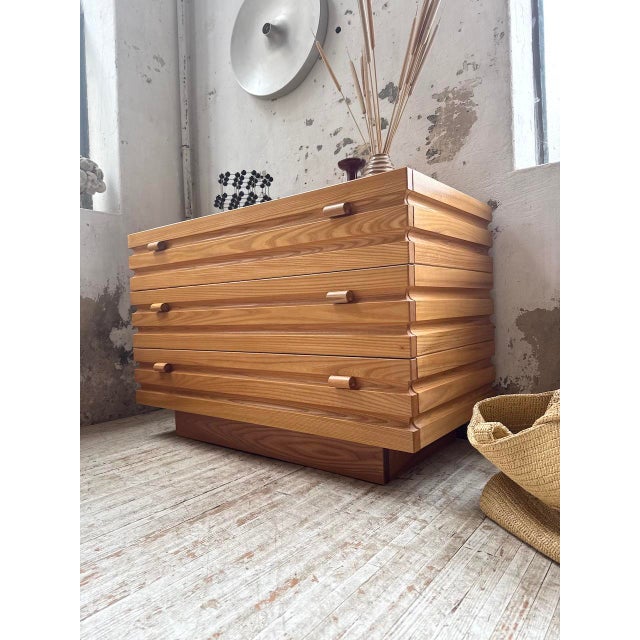 Elm Chest of Drawers from Regain, 1970s For Sale - Image 16 of 18