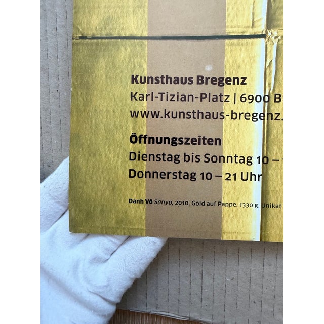 Danh Võ, Kunsthaus Bregenz, 2012, Original Exhibition Poster, Printed in Austria For Sale - Image 10 of 10