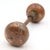 Pair of Vintage 2 In. Plain Round Brass Passage Door Knobs For Sale - Image 6 of 9