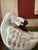 Wildwood Vintage Wildwood Ceramic Geese in Sepia Cream Crackle Glaze Figurines - A Pair For Sale - Image 4 of 11