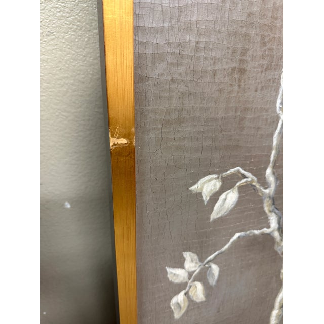 Custom Hand Painted Panels, Pair For Sale - Image 9 of 12