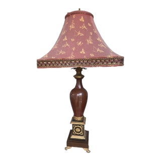 Vintage Frederick Cooper Late 20th Century Gilt Brass Table Lamp For Sale