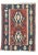 Vintage Persian Shiraz Kilim Rug - 03'00 X 04'01 For Sale
