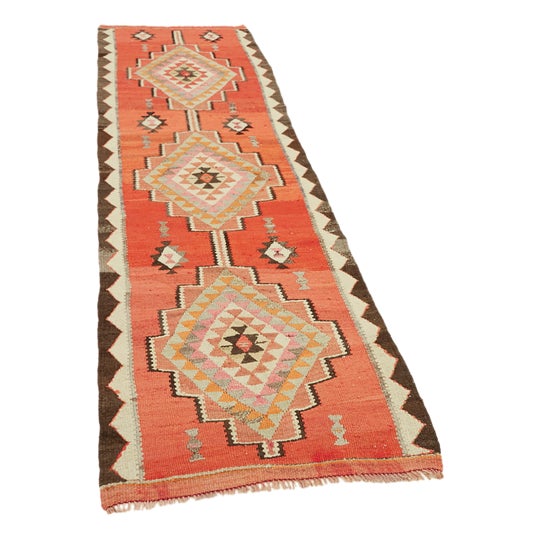 Vintage Kilim Runner Rug For Sale