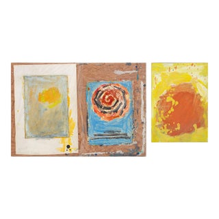 Domenick Capobianco Composition Studies Oil, 3 For Sale