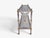 Maison Jansen Style, Neoclassical Console Table, Chrome, Brass, France, 1970s For Sale - Image 9 of 15