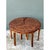 Brown Vintage Geometric Inlaid Wood Coffee Table For Sale - Image 8 of 12