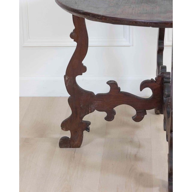 Chestnut 17th Century Chestnut Console Table For Sale - Image 8 of 8